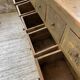 Green patina workshop furniture