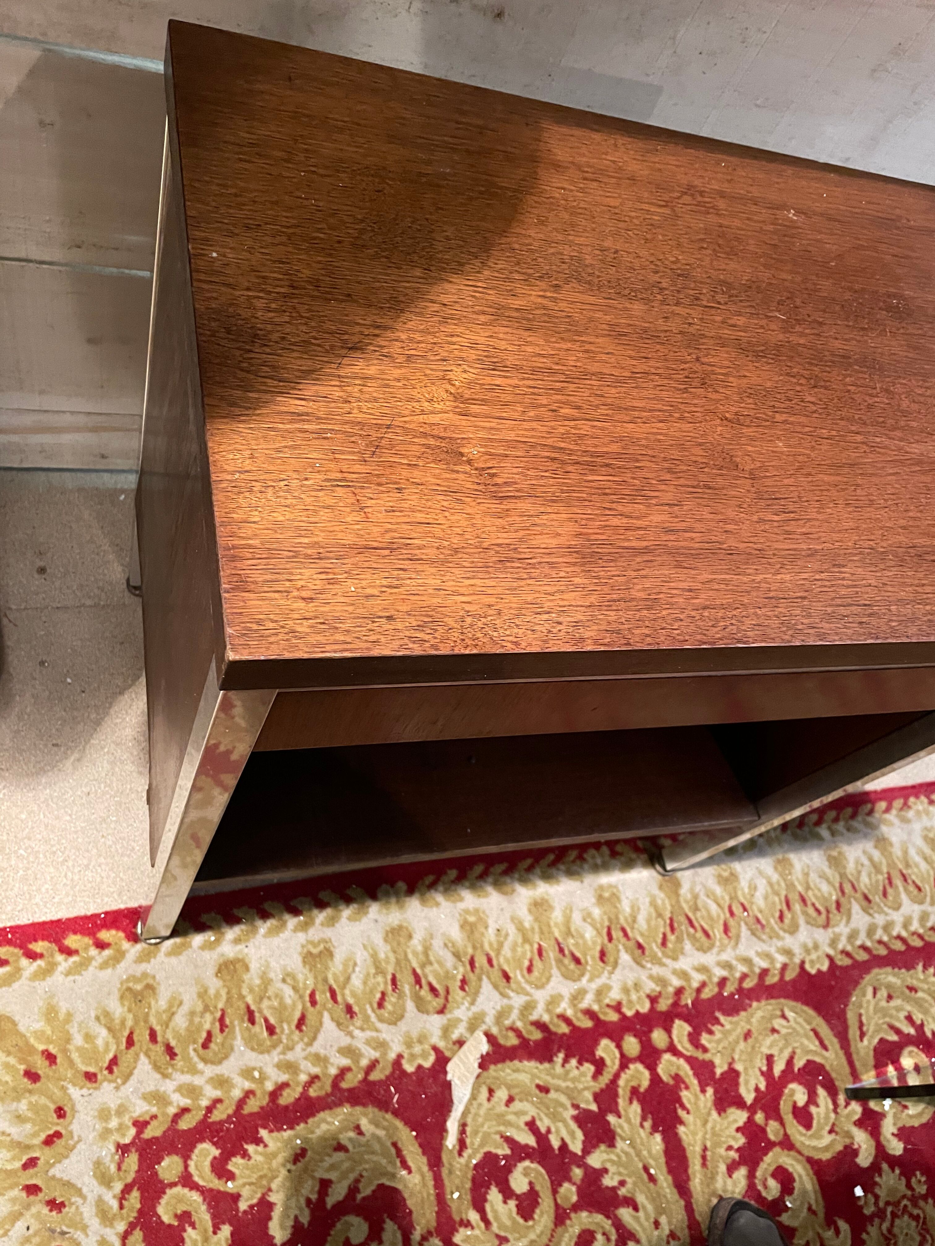 Vintage designer end table from the 60s and 70s