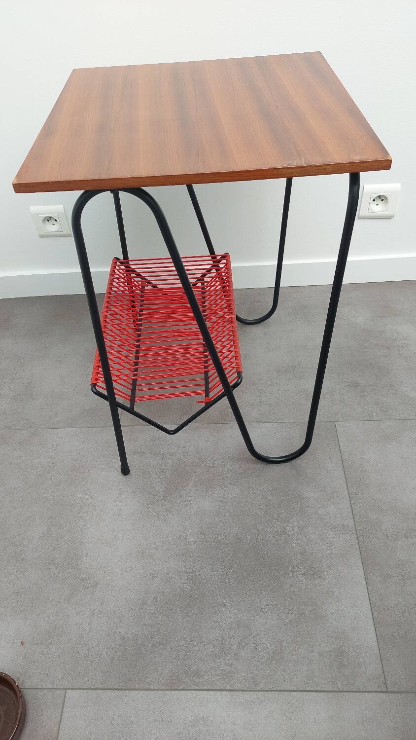 Table d'appoint Porte vinyles