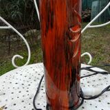 Lampe en céramique signée camos - vallauris, 1960