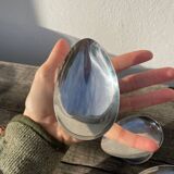 5 stainless steel cups 1970