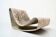 Willy Guhl, Chaise Loop Patinée Eternit