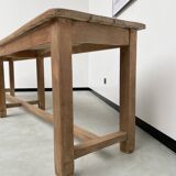 Oak console farm table 3m