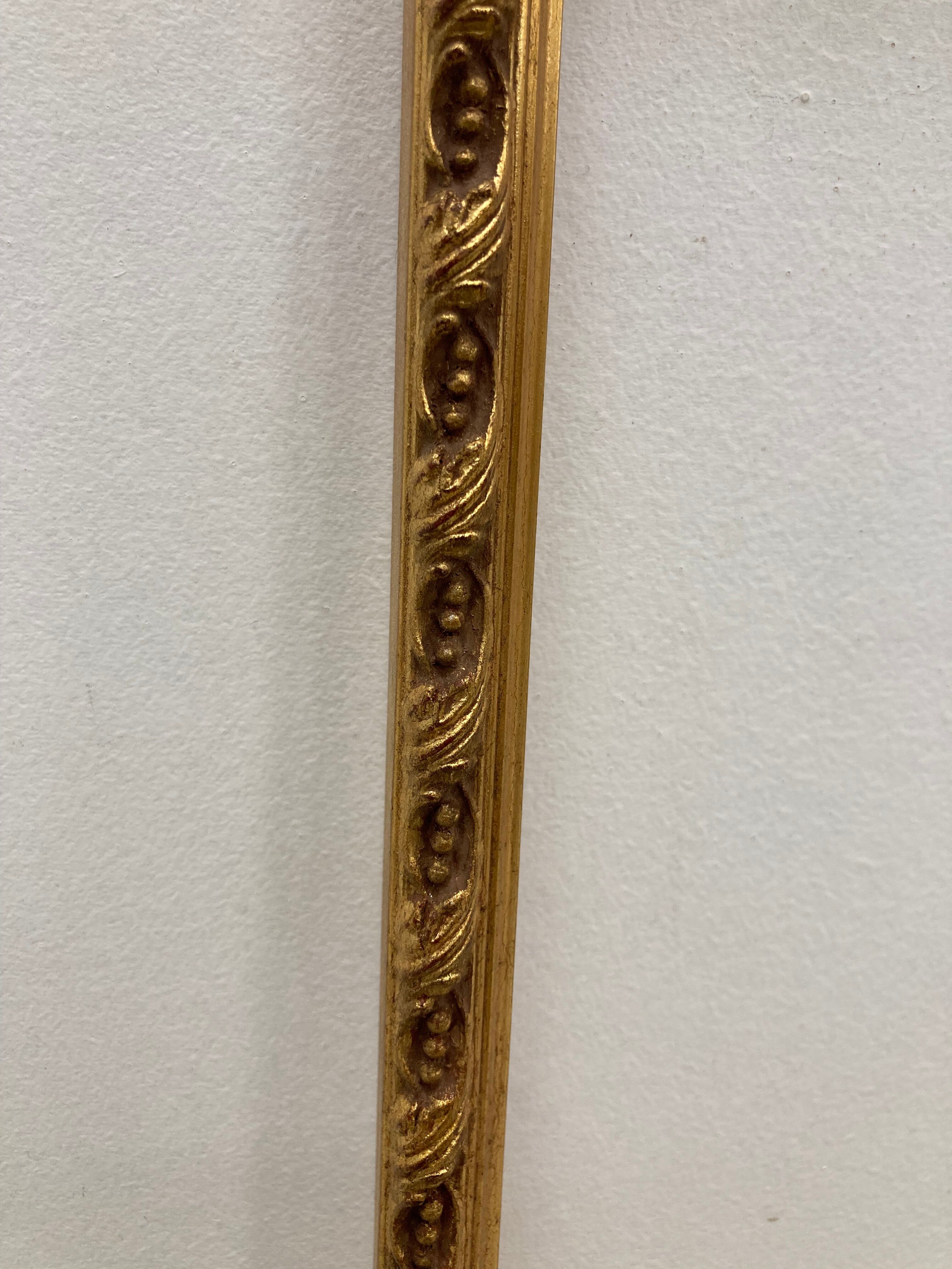 Golden vintage square frame