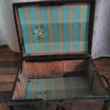 Old wooden box