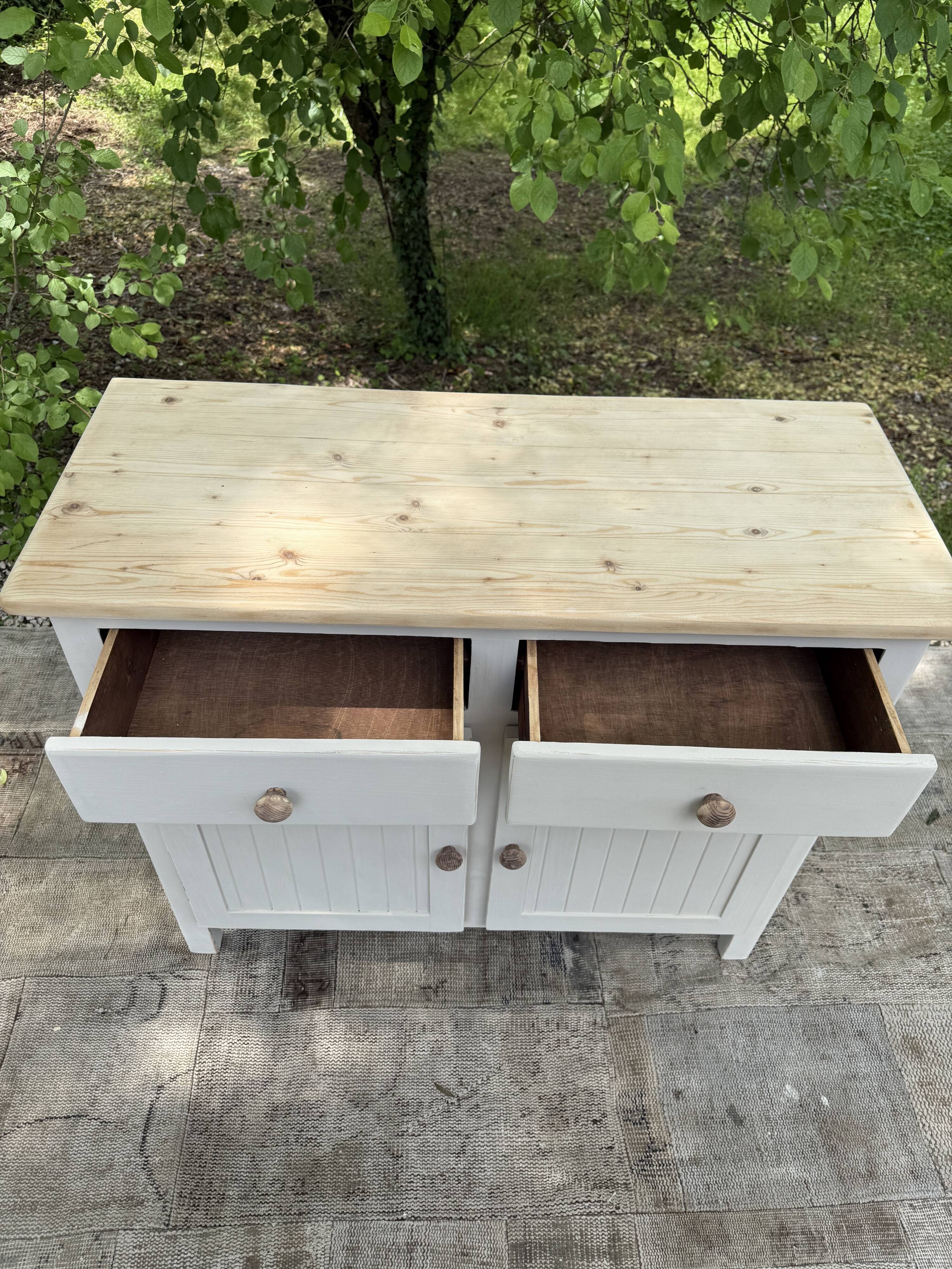 Renovated wooden buffet