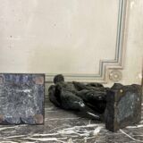 After the Farnese Hercules, a serpentine marble sculpture, a souvenir of the Grand Tour