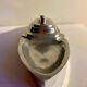 Ashtray, empty pocket aluminum boat 1950s