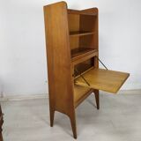 Vintage oak secretary shelf