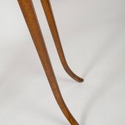 Biedermeier Worktable in Mahogany & Lacquer, Austria, 1820s