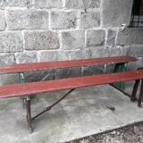 Pair of folding benches