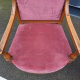 Paire de fauteuils directoire anciens