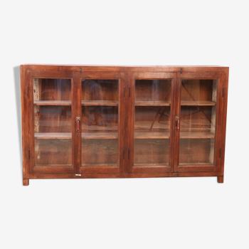 Old sideboard, burmese teak showcase