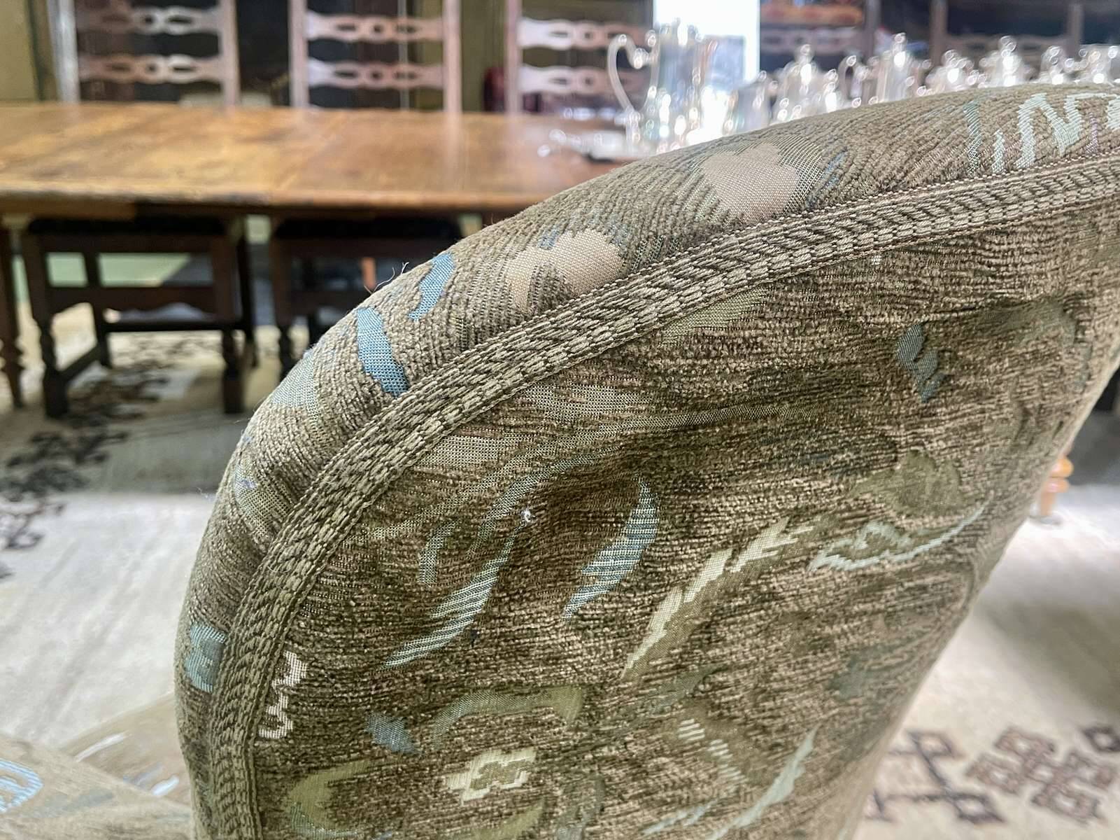 Napoleon III armchair, 19th century, fully restored and reupholstered