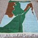 Tapis berbère traditionnel fait main