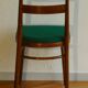 Lot de 4 chaises tchèques, années 60