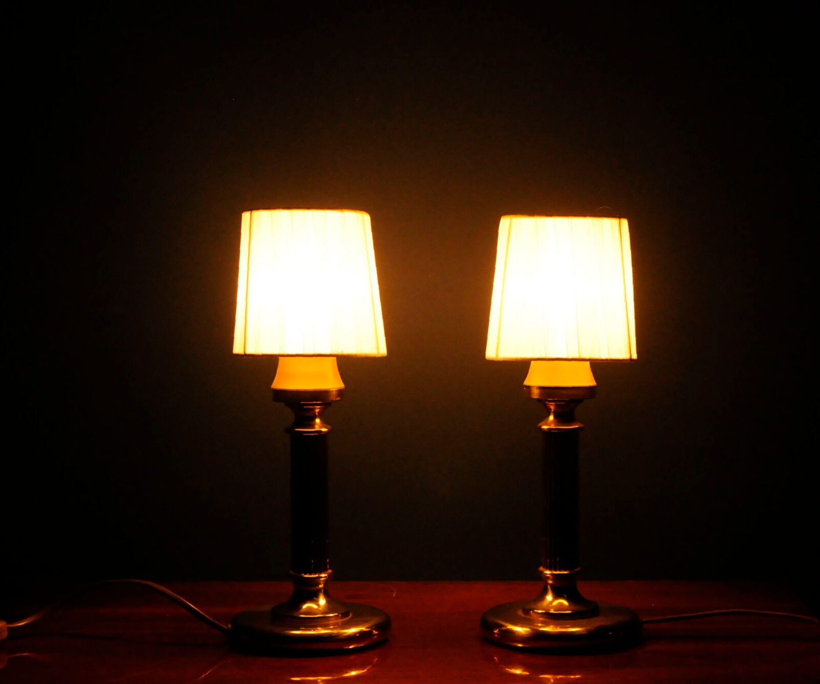Two Hollywood Regency Lamps, Italy Massive