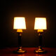 Two Hollywood Regency Lamps, Italy Massive