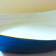 Breton earthenware dish, by the Appolia workshop in Languidic, forming the hull of a boat