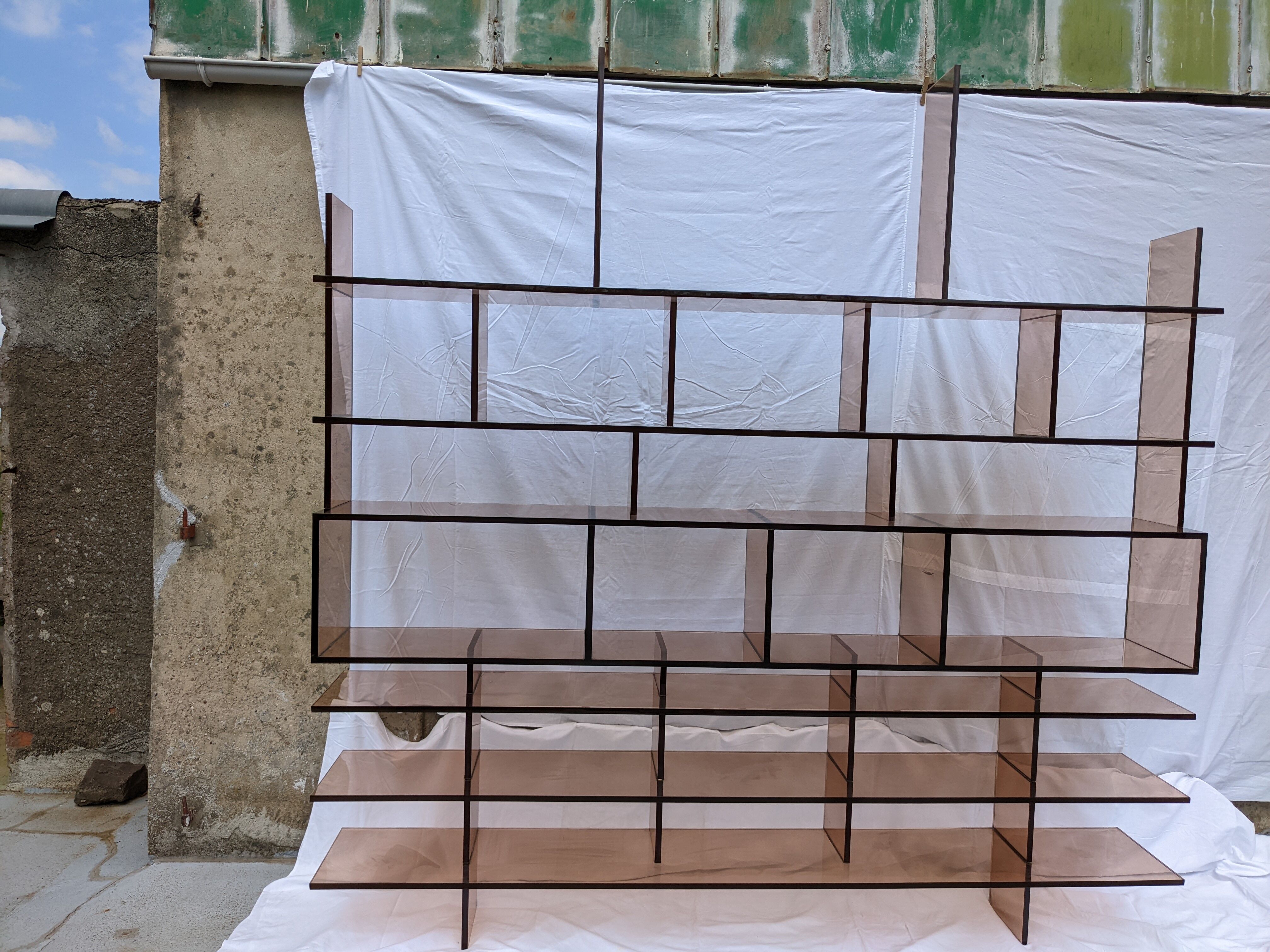 Modular plexiglass 70 library