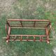 1900s bistro wall coat rack
