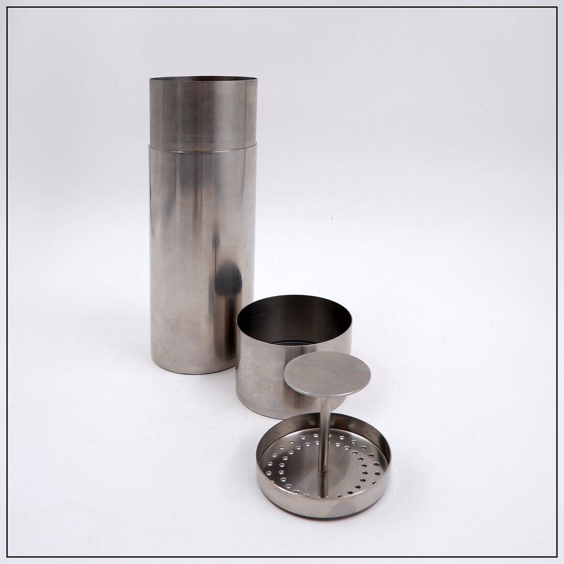 Arne Jacobsen's Cylinda cocktail shaker, 1960s