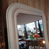 White Philippe Louis mirror 71x108cm