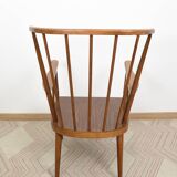 Fan armchairs signed armchair baumann