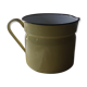 Enamelled water or milk jar