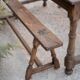 Table and benches set