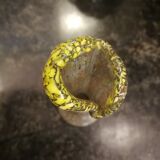 Glass end XIX vase