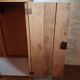 Art-deco buffet in raw oak