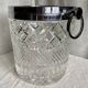 Vintage 1960s cut crystal champagne (or white wine) bucket/cooler