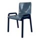 Postmodern Leather Dining Chairs, Italy, 1980s, Set of 4