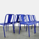 Ensemble de 6 chaises design par Isi Design Group produit par Isimar 2000 Espagne