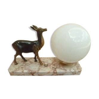 Art deco bedside lamp