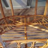 Rattan coffee table