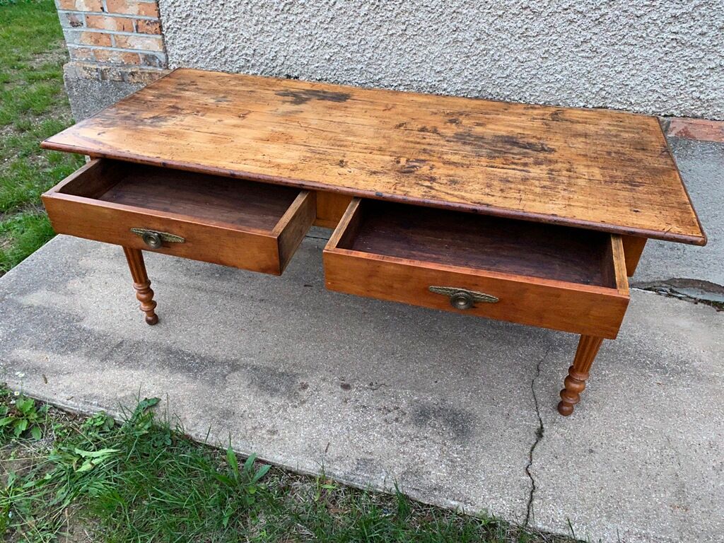 Old farm table wooden