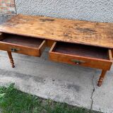 Old farm table wooden