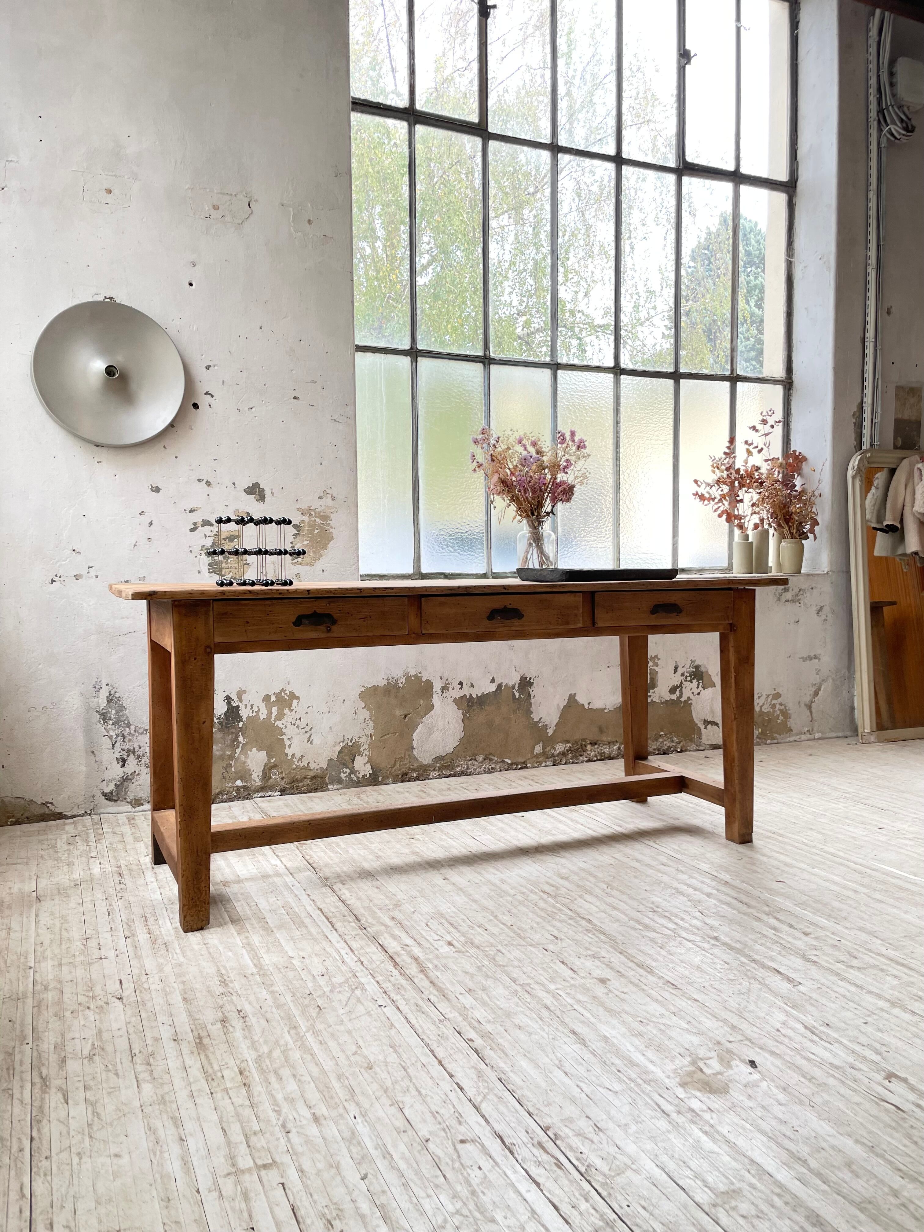 Oak island farmhouse table 2m