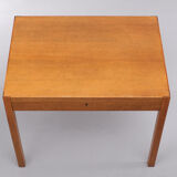 Dutch art deco oak writing table 1930s