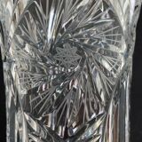Élégance vase en cristal taille main vintage 70/80’S