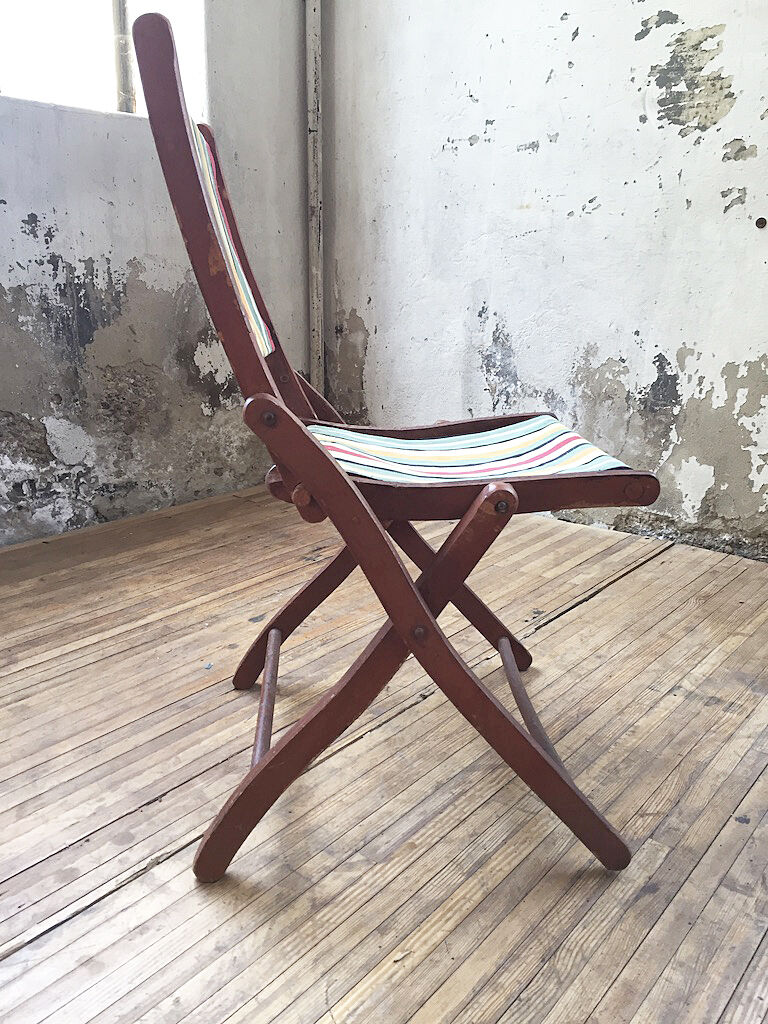 Folding garden chair