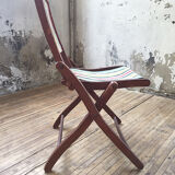 Folding garden chair