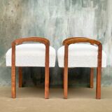 Deux tabourets mouton Decò