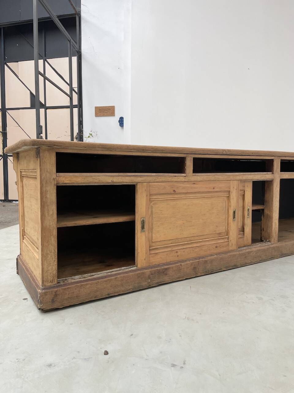 XXL oak and pine counter 350cm