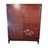 Asian wardrobe in red lacquer Thanh Le