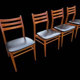 4 Scandinavian chairs from the 1960s