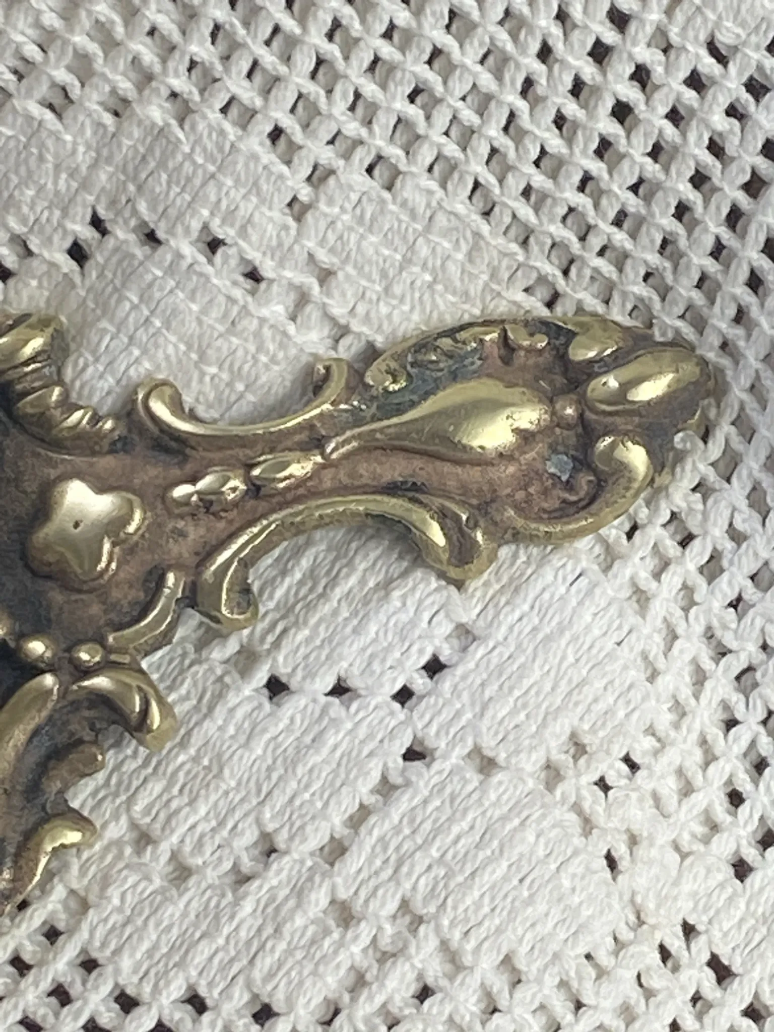 Cave rat bronze candlestick