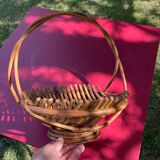 Wooden fruit basket 70s